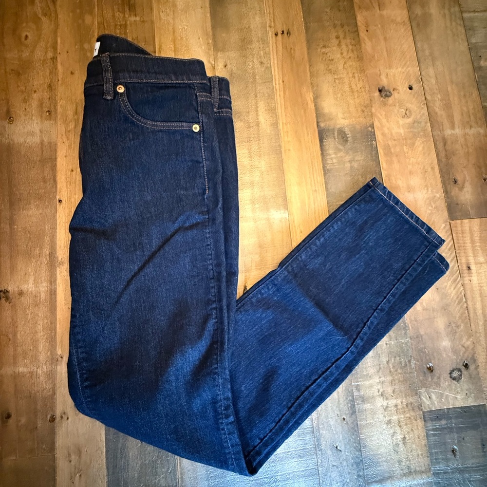 LOFT Dark Blue Skinny Jeans